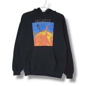 Travis Scott Highest In The Room Sun Hoodie Black Size S